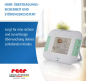 Preview: Kamera-Einheit der Reer BabyCam S mit integrierten Infrarot-LEDs für eine klare Nachtsichtfunktion im dunklen Kinderzimmer.